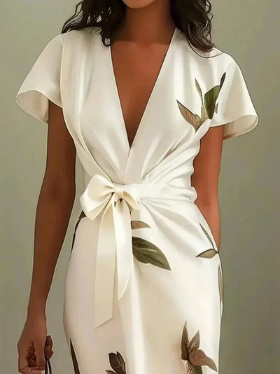 Charlene | Elegant Wrap Dress
