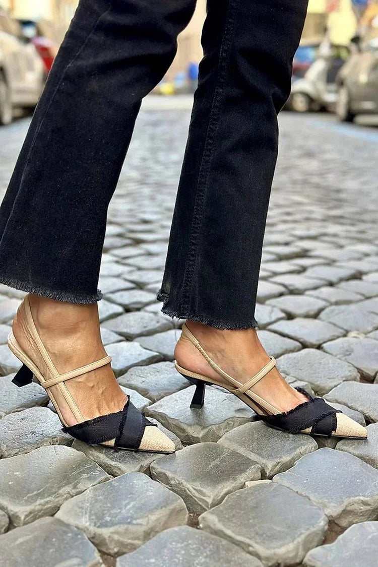 Flo - Elegant Slingback Heels