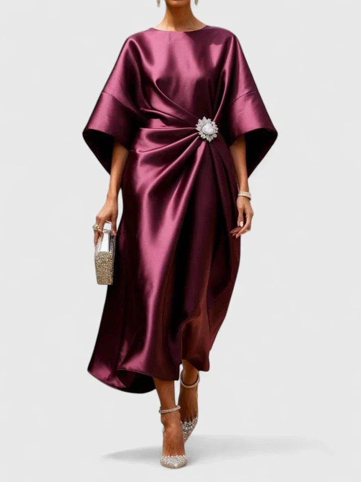Caryzmah - Elegant Sleeve Long Dress