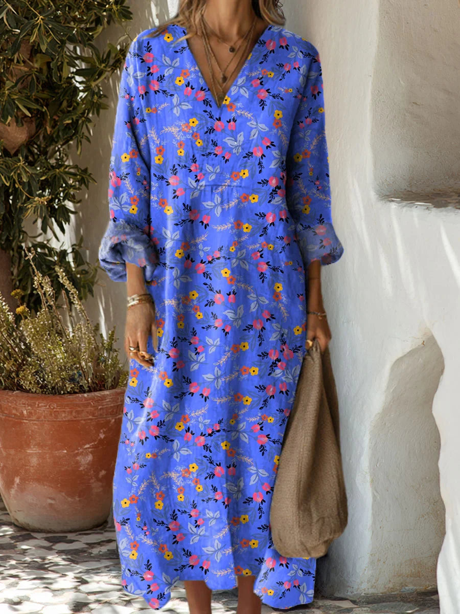 Kelly | V-Neck Maxi Dress