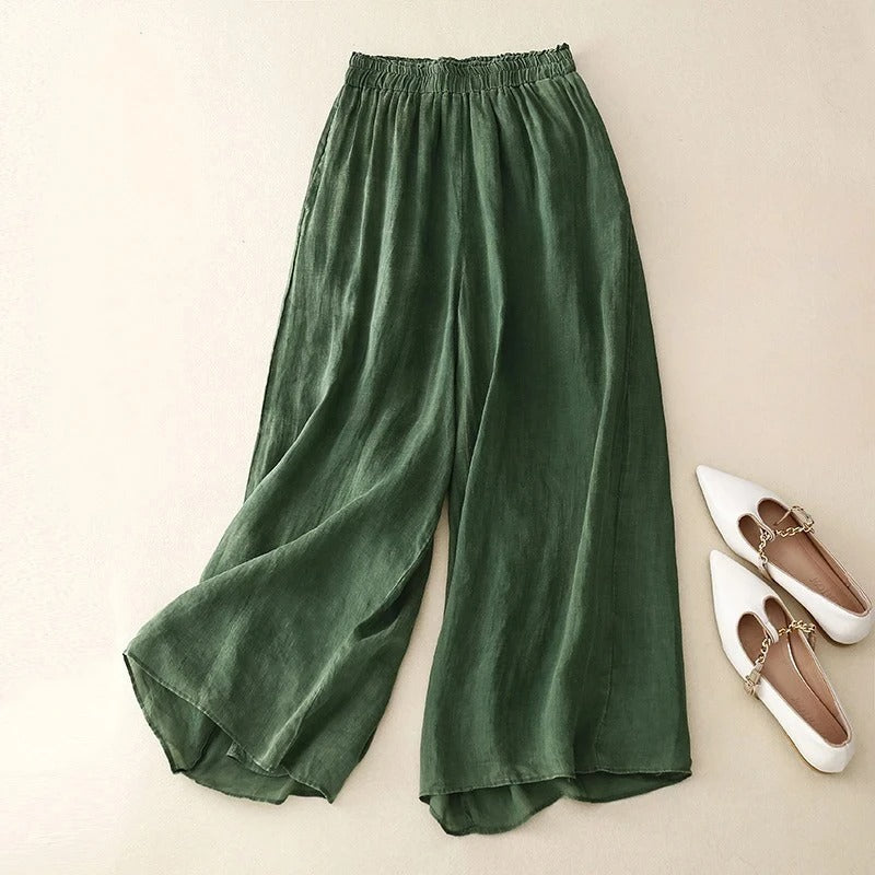 Nicolé - Elegant Linen Pants