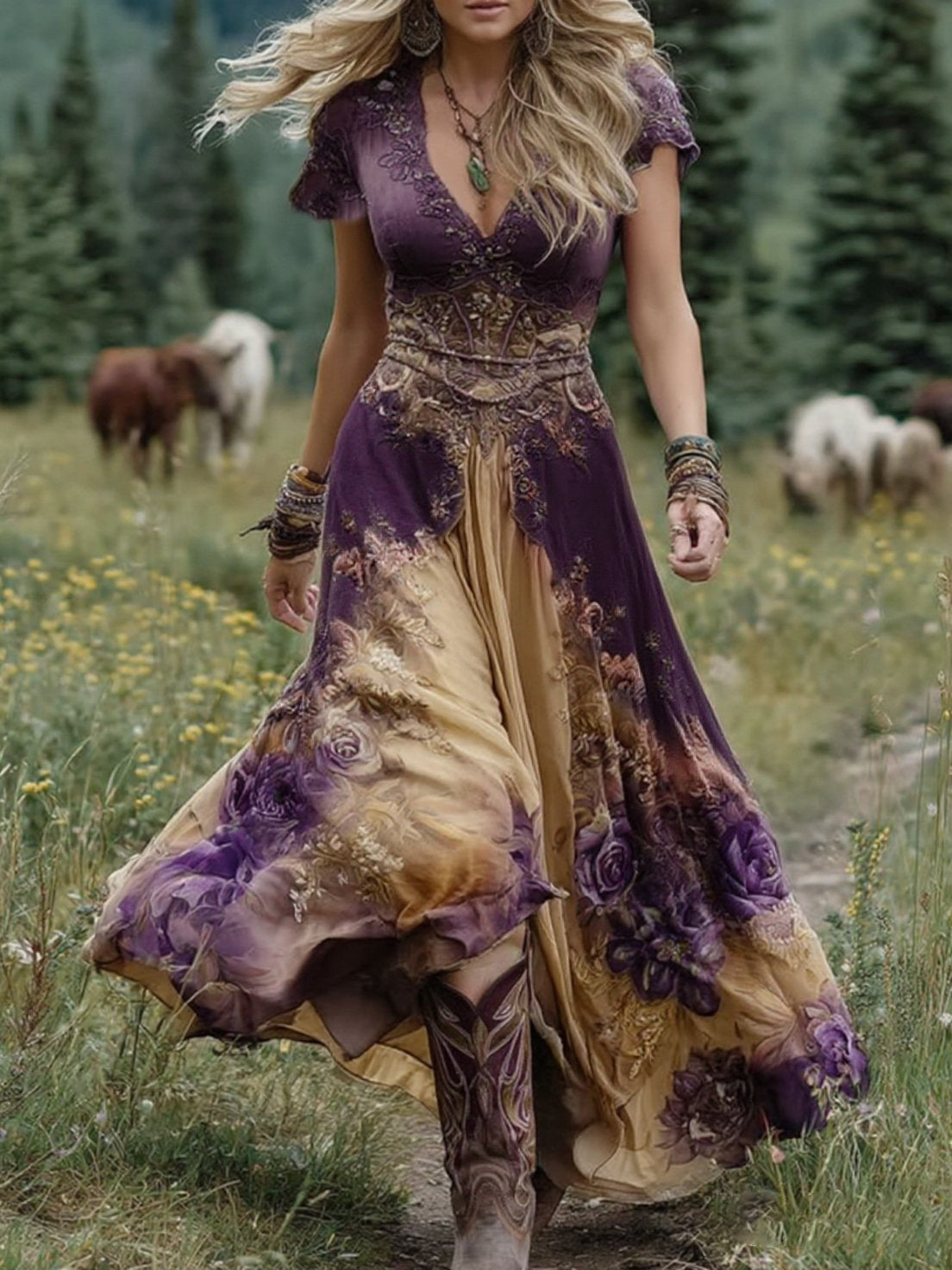 Vanessa | Elegant Maxi Dress