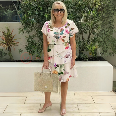 Lillian - Floral Comfort Dress