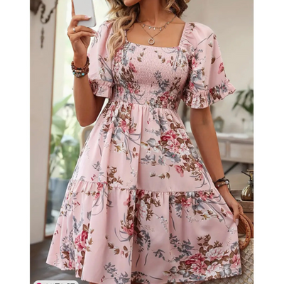Isolde | Vintage Floral Summer Dress