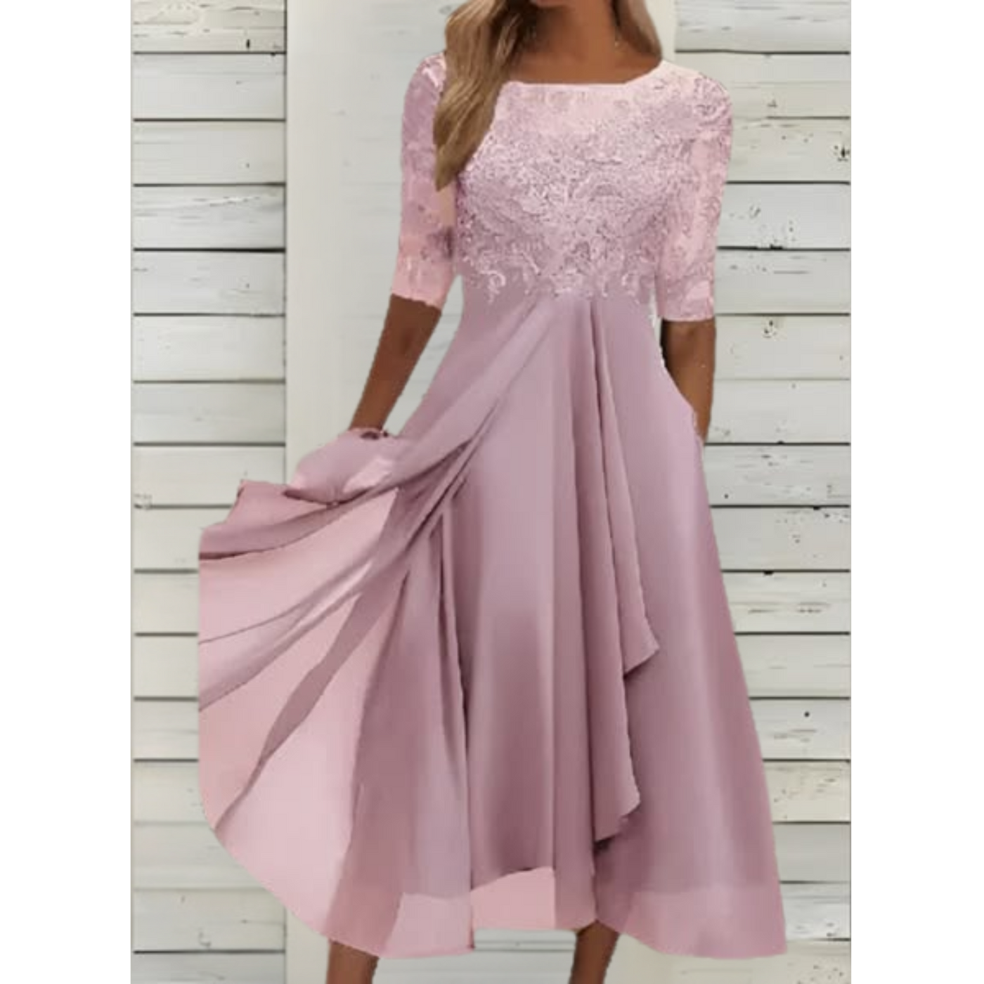 Rhonda - Elegant Lace Dress