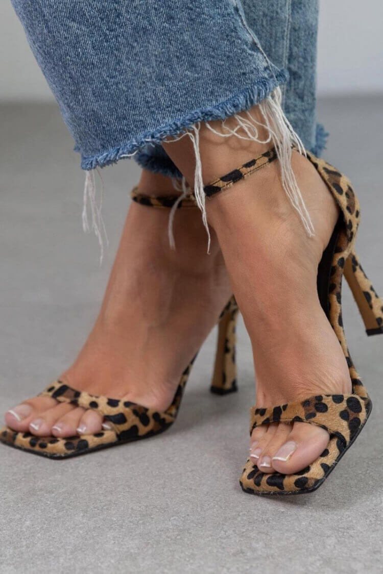 Grace - High Heels with Animal Print