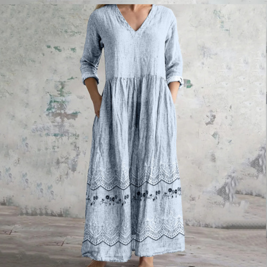 Colette - Timeless floral maxi dress