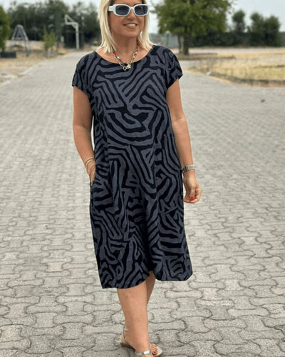 Catherine | Casual Pattern Dress