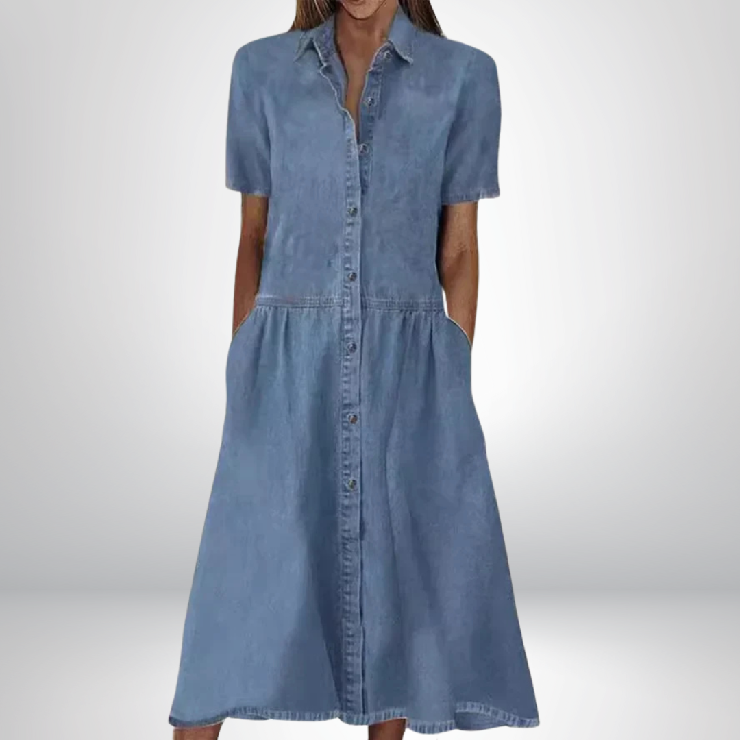 Billie - Stylish Denim Dress