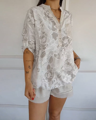 Cassie | Floral Print Blouse