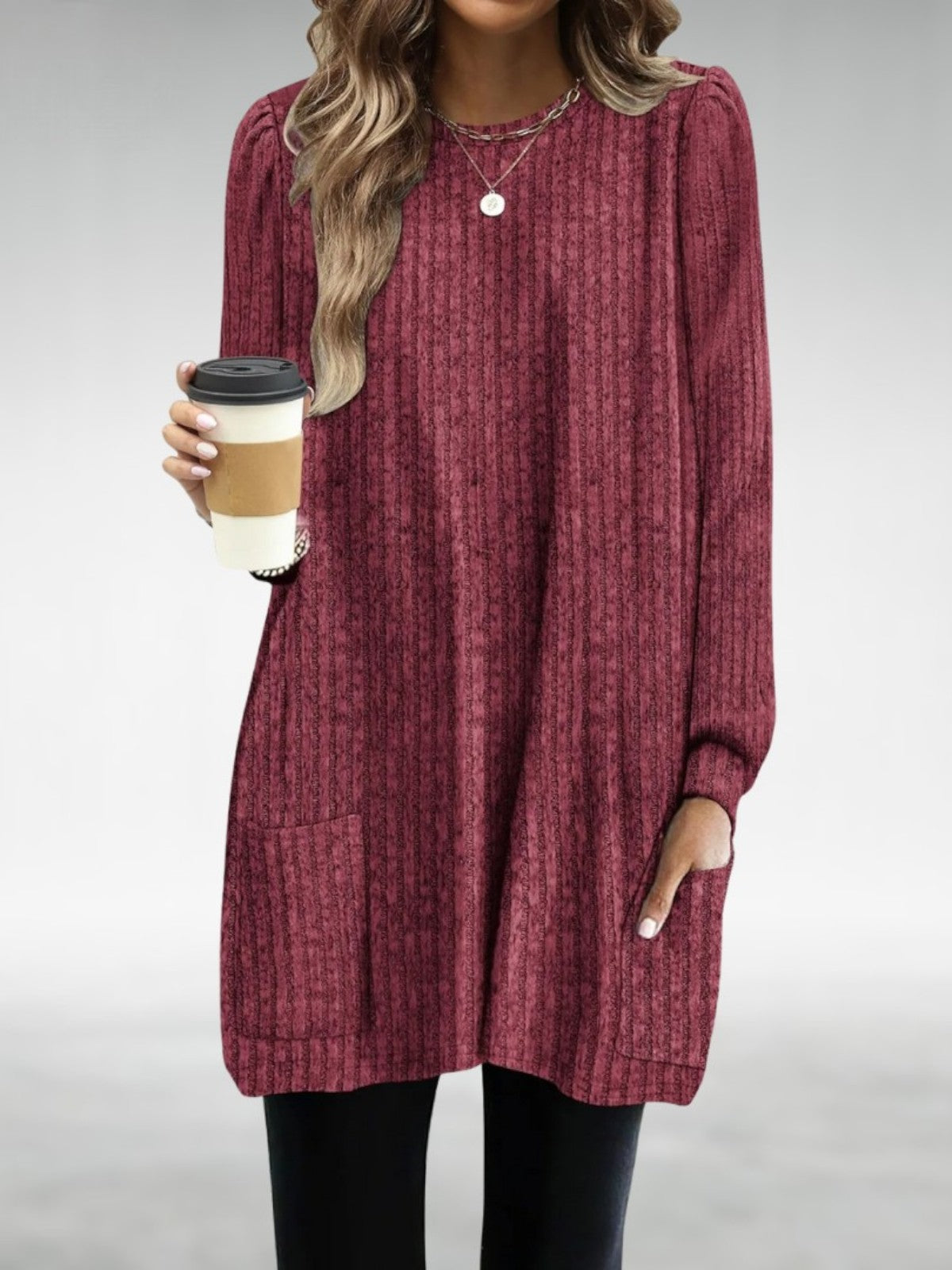 Nadia™ - Cozy Pocket Tunic