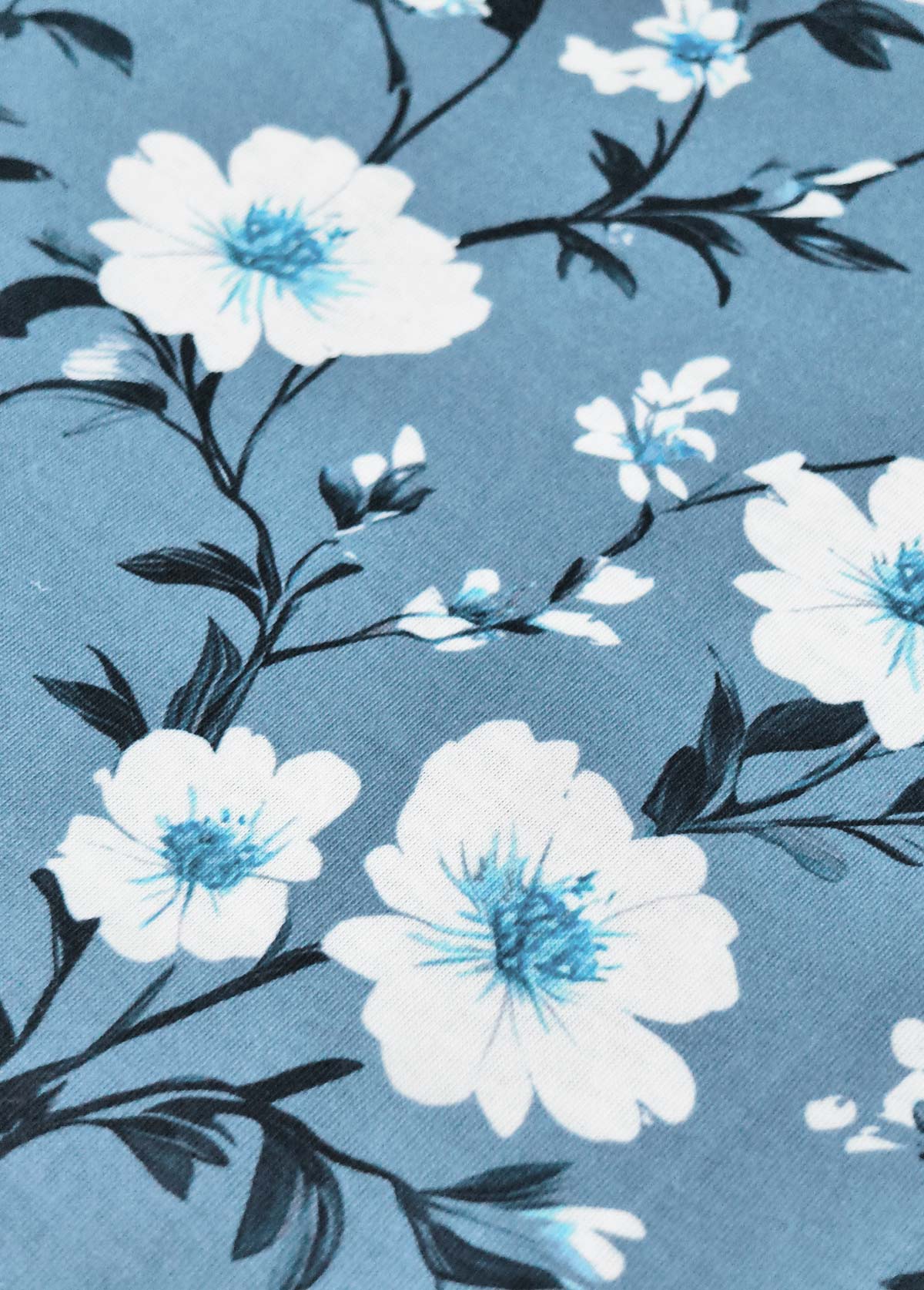 Zoe - Dark Camel Fake 2 in 1 Tribal Print A Line Dress