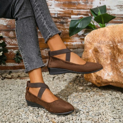 Angel | Comfortable Wedge Slip-On Shoes