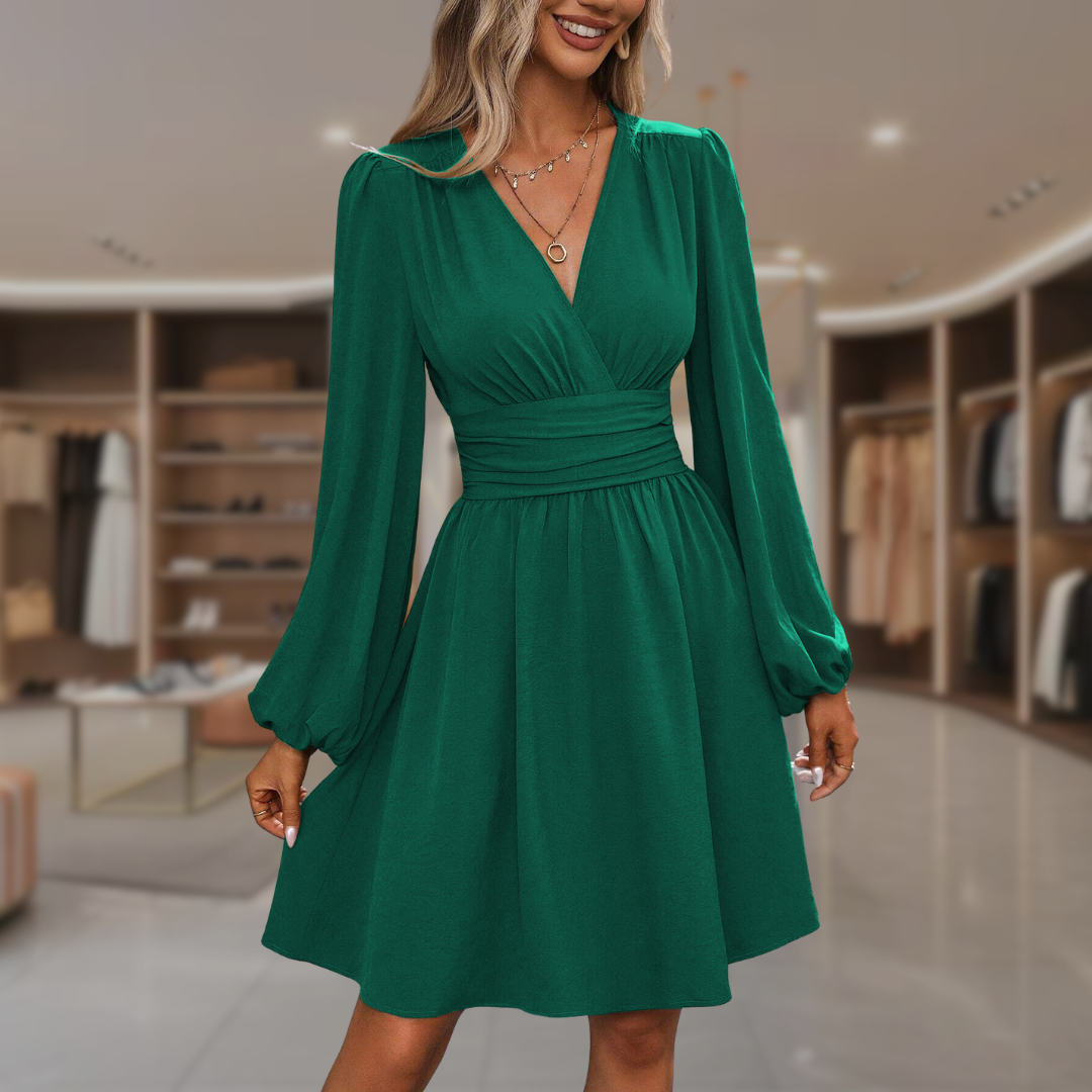 Candice | Elegant Long Sleeve Dress