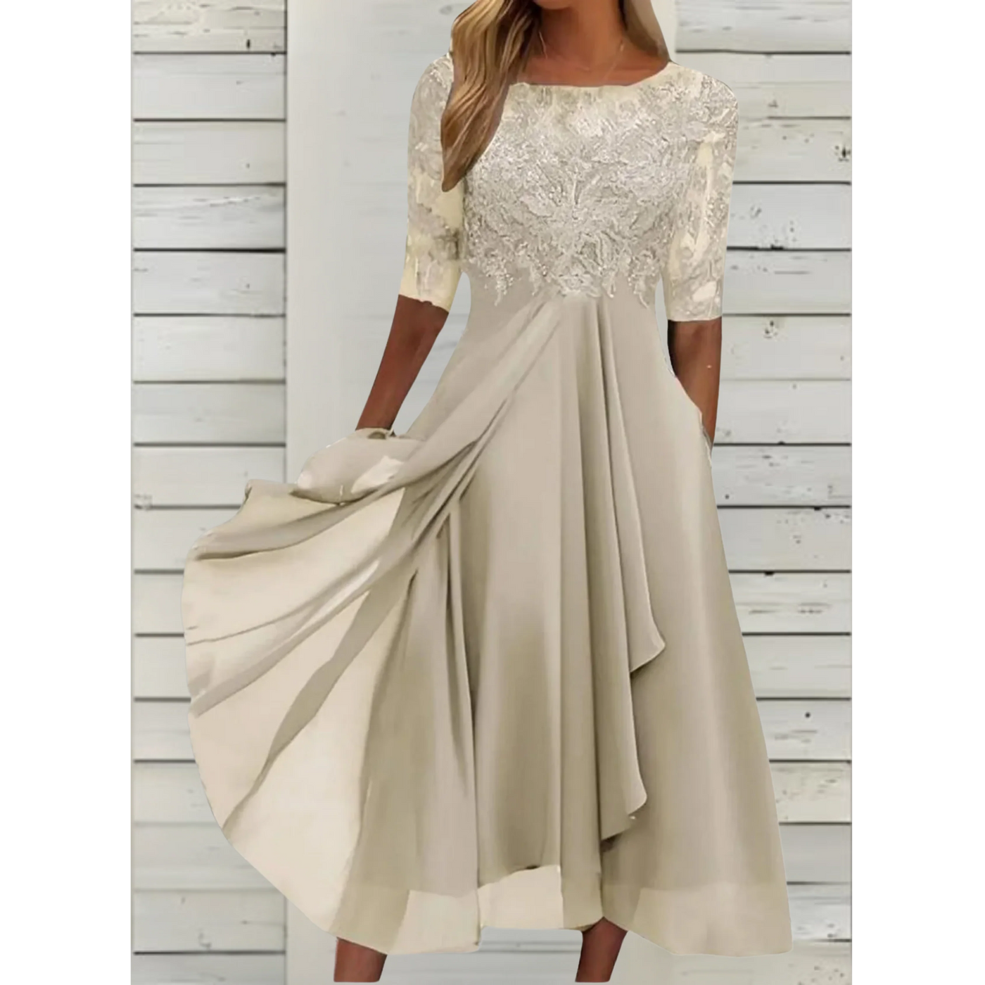 Rhonda - Elegant Lace Dress