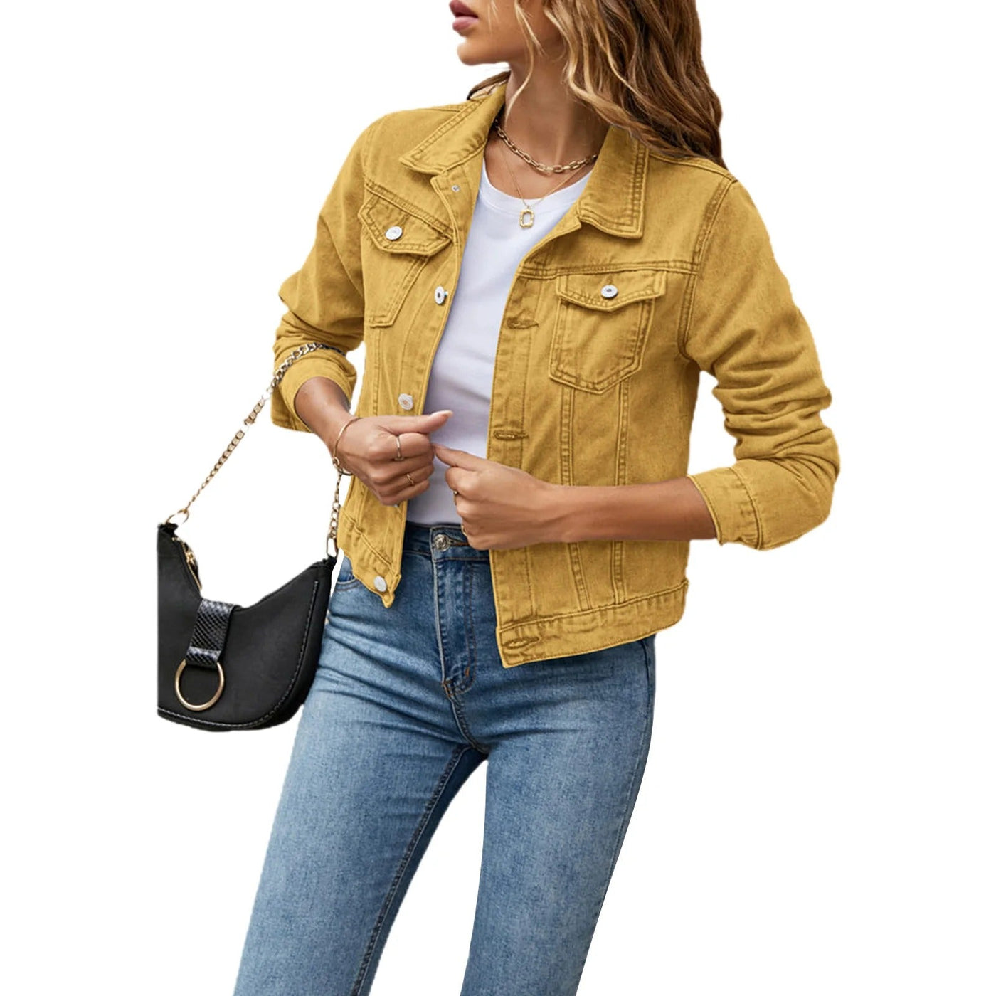 Addison - Stylish Casual Denim Jacket
