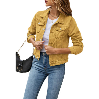 Addison - Stylish Casual Denim Jacket