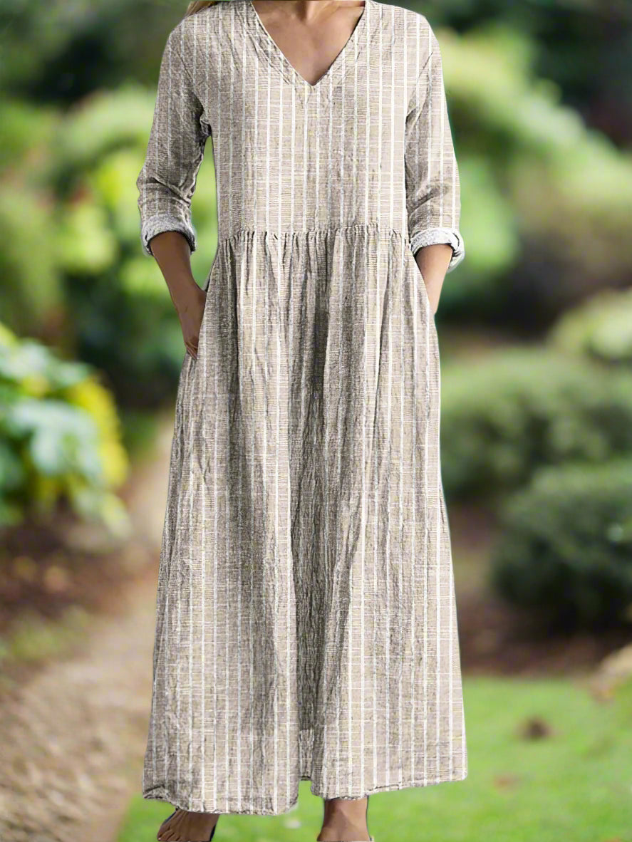 Gregoria – Casual Striped Dress
