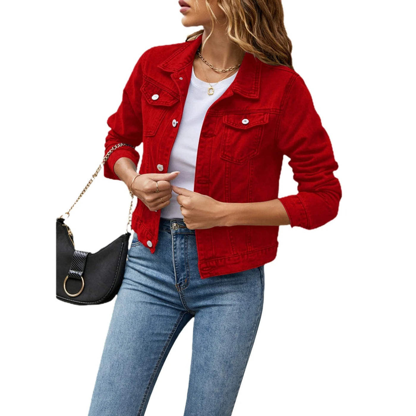 Addison - Stylish Casual Denim Jacket