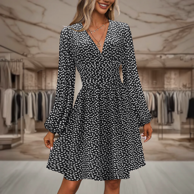 Candice | Elegant Long Sleeve Dress