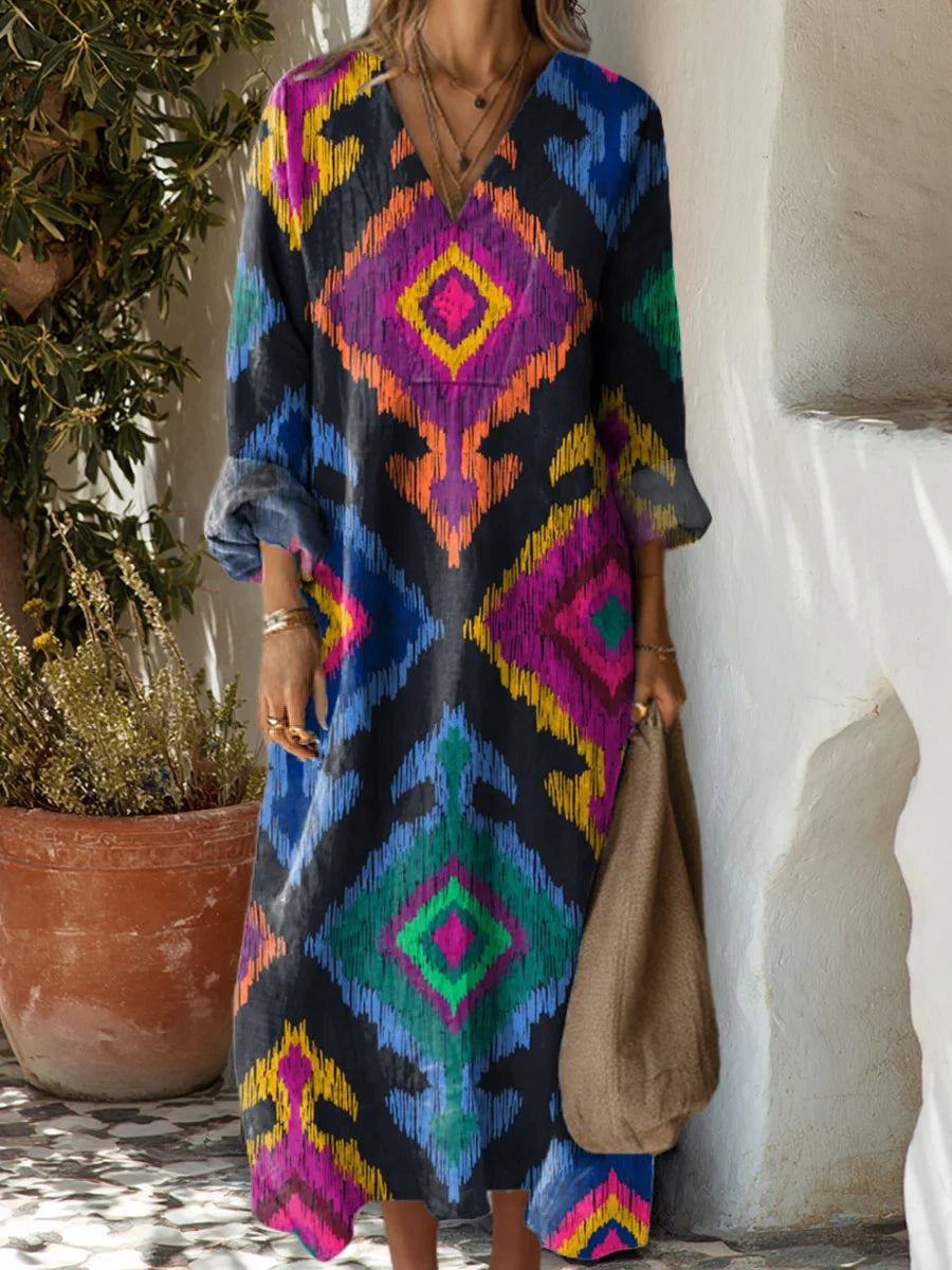 Diana | V-Neck Maxi Dress