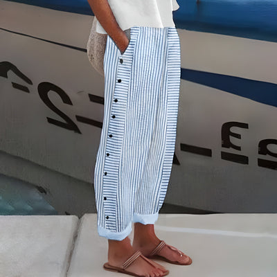 Sandrine – Lightweight Summer Linen Pants