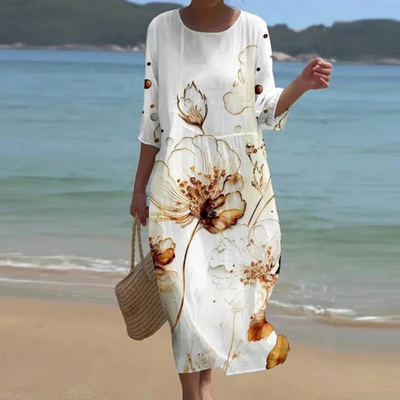 Miranda | Elegant Floral Maxi Dress