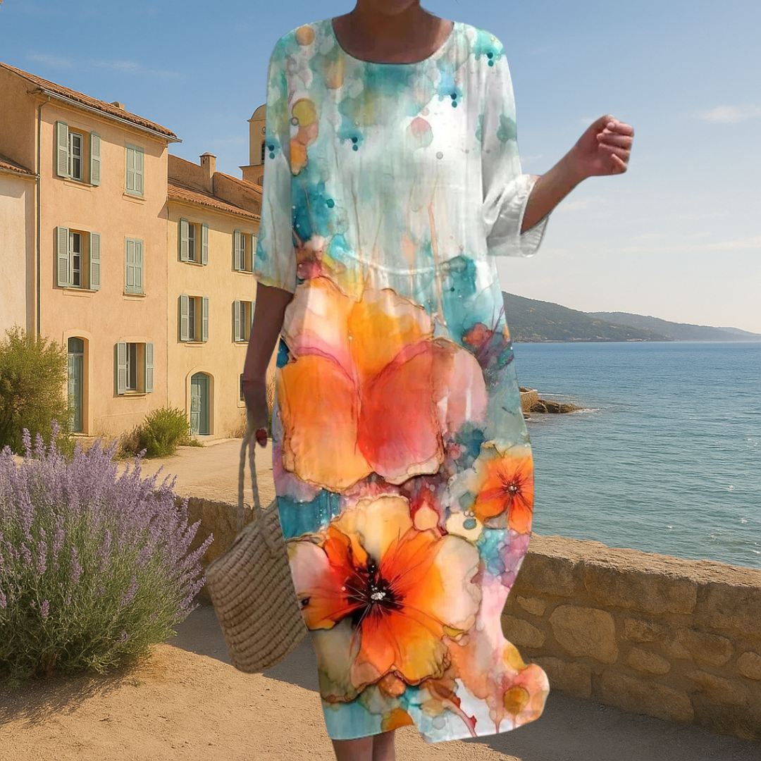 Querida | Bohemian Flower Dress