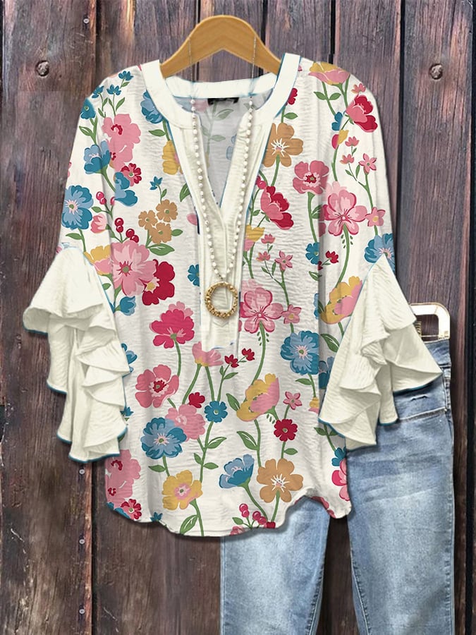 Isla Bloom | Joyful Garden Blouse