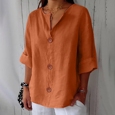 Elspeth | V Neck Blouse