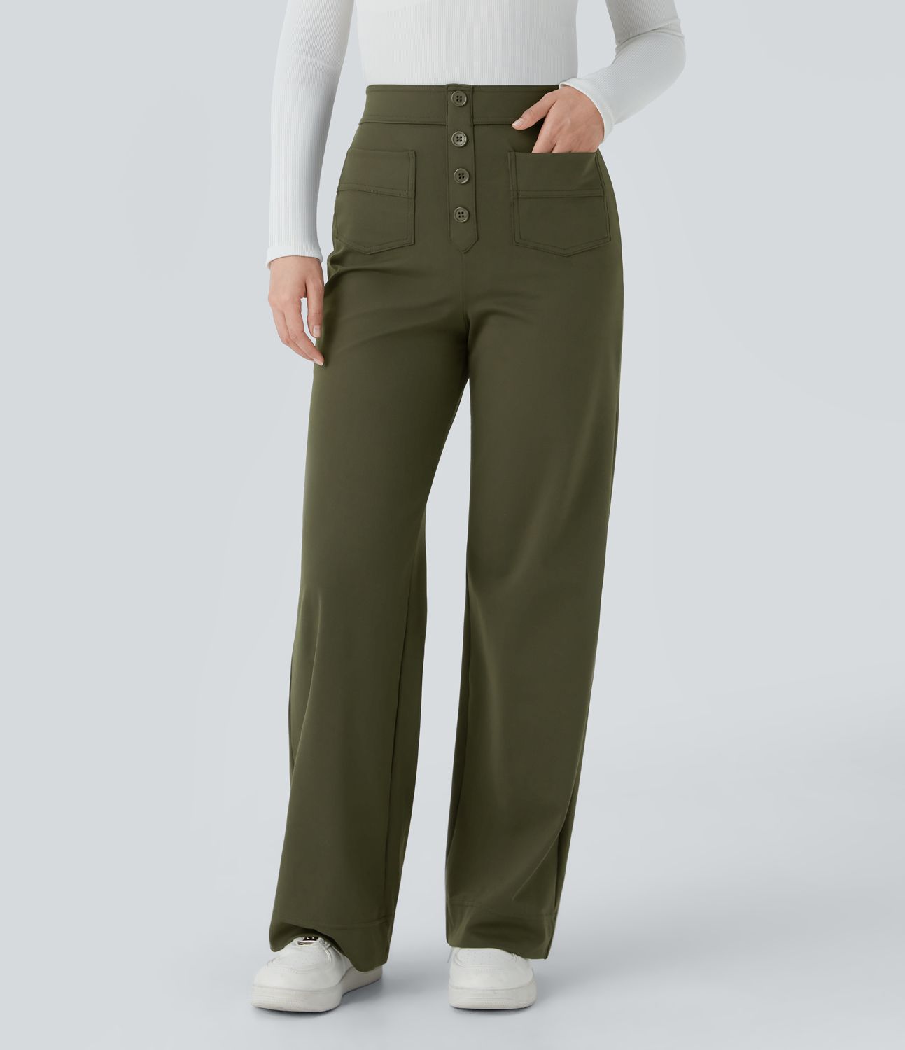 Jade - Comfortable Elastic Pants