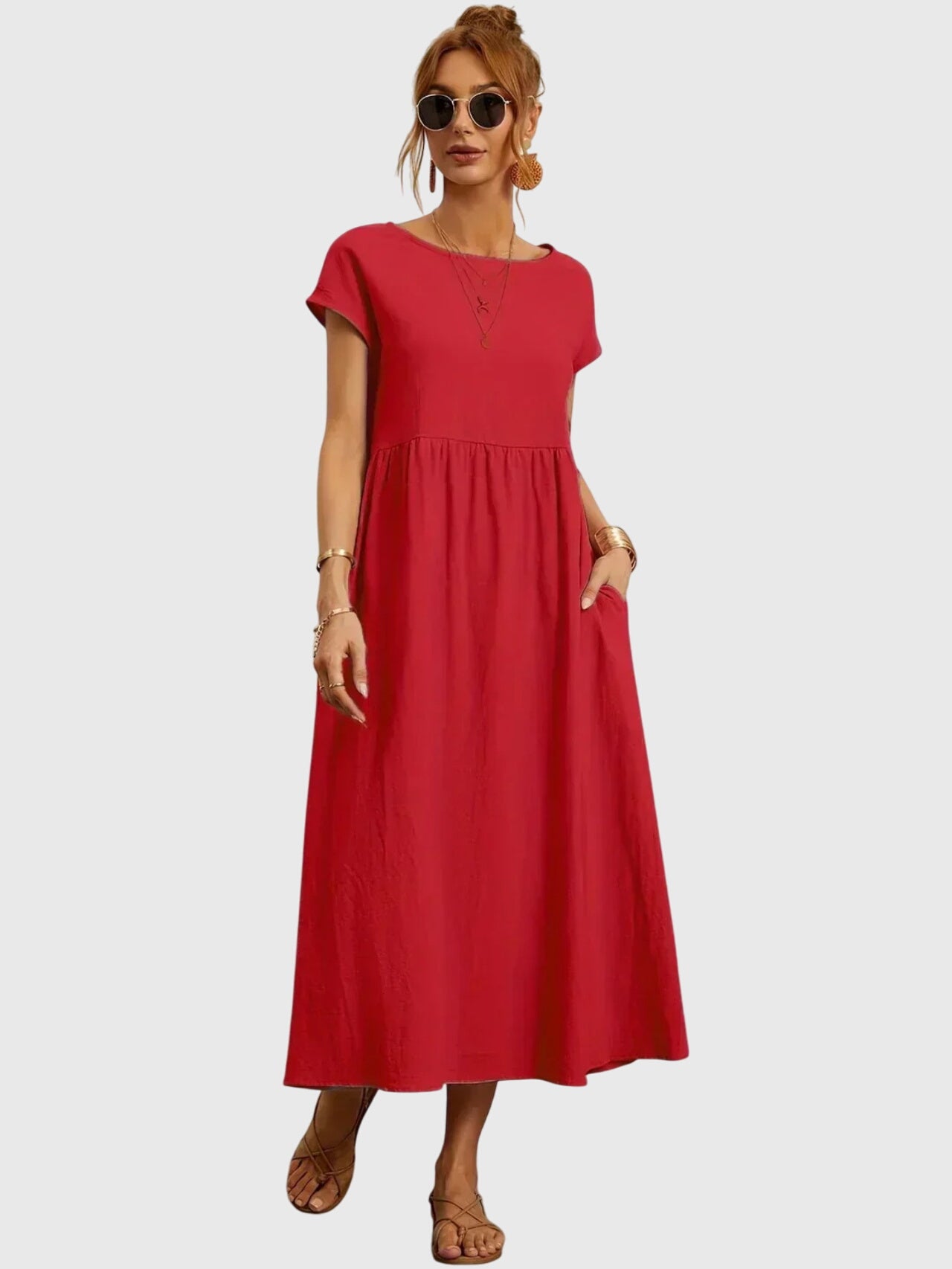 Giselle - Casual Pocket Dress