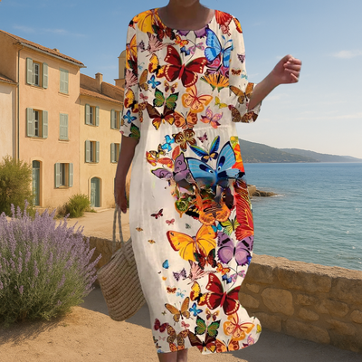 Querida | Bohemian Flower Dress