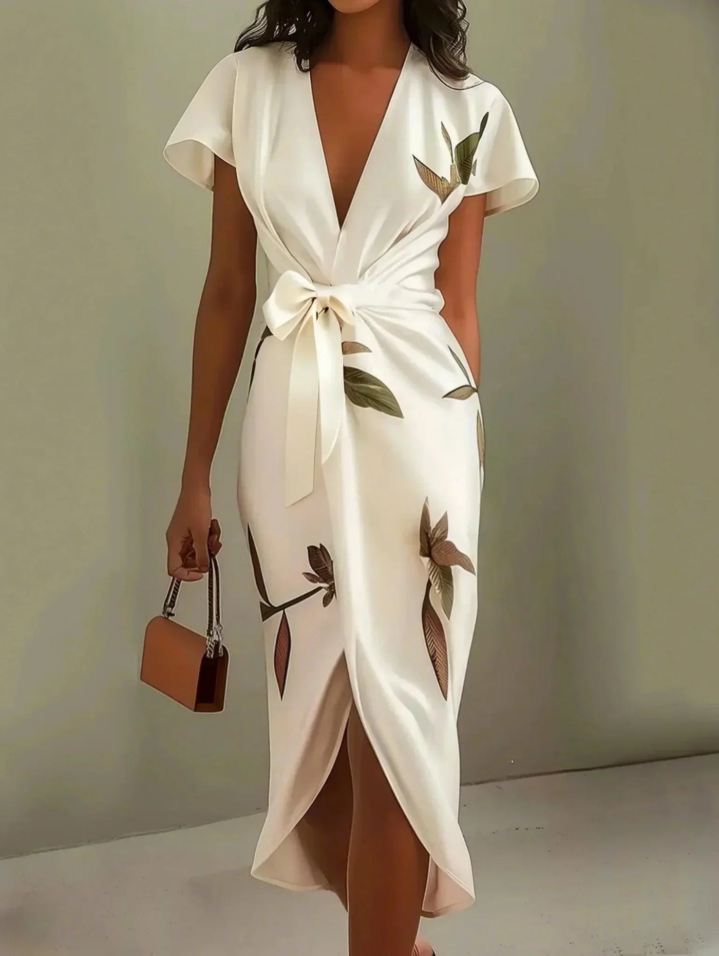 Charlene | Elegant Wrap Dress
