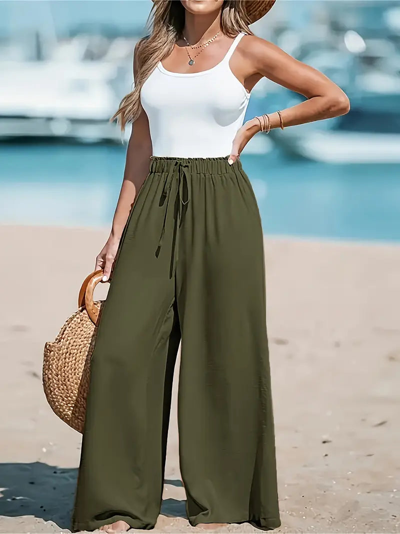 Liv - Elegant High-Waisted Pants