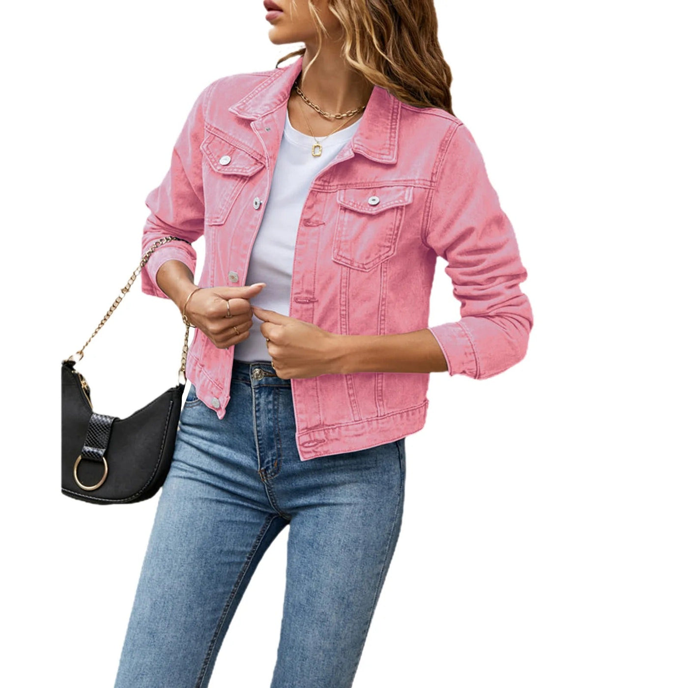 Addison - Stylish Casual Denim Jacket