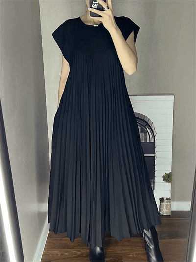 Sandra | Pleated Elegant Dress