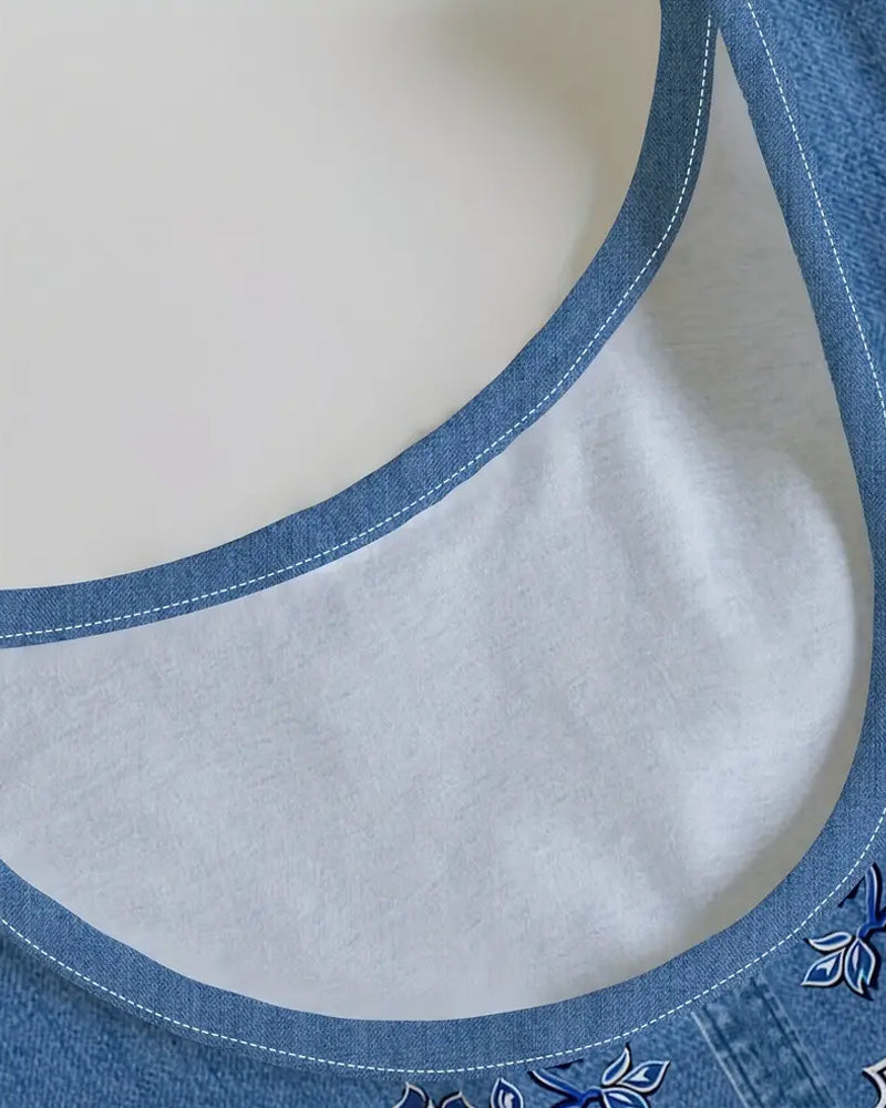 Isa - Sleeveless Denim Dress