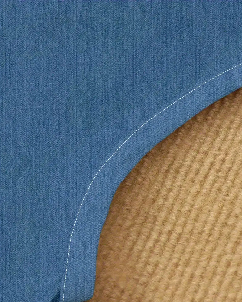 Isa - Sleeveless Denim Dress