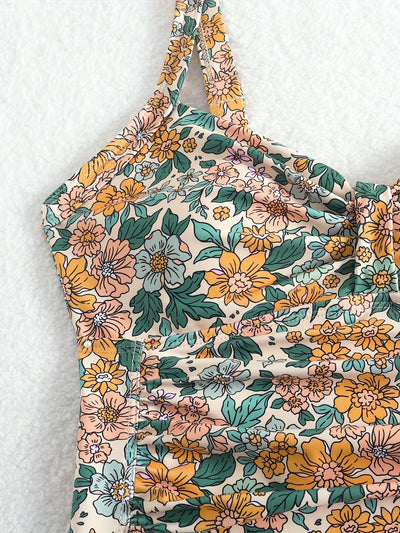 Dybille | Floral One-Piece Swimsuit