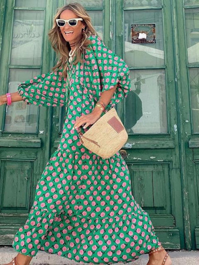 Luna - Bohemian-Style Maxi Dress