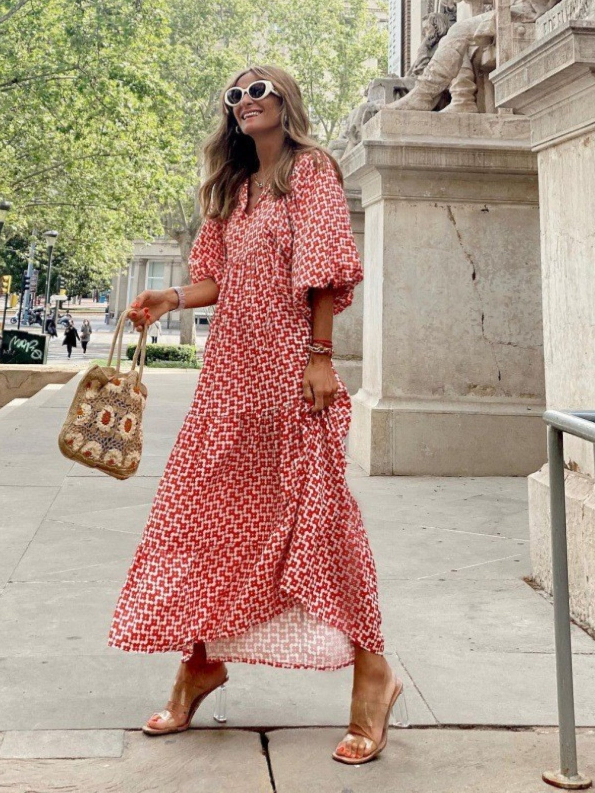 Luna - Bohemian-Style Maxi Dress