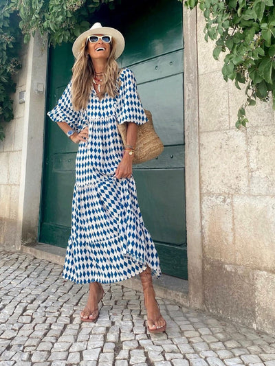 Luna - Bohemian-Style Maxi Dress