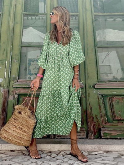 Luna - Bohemian-Style Maxi Dress