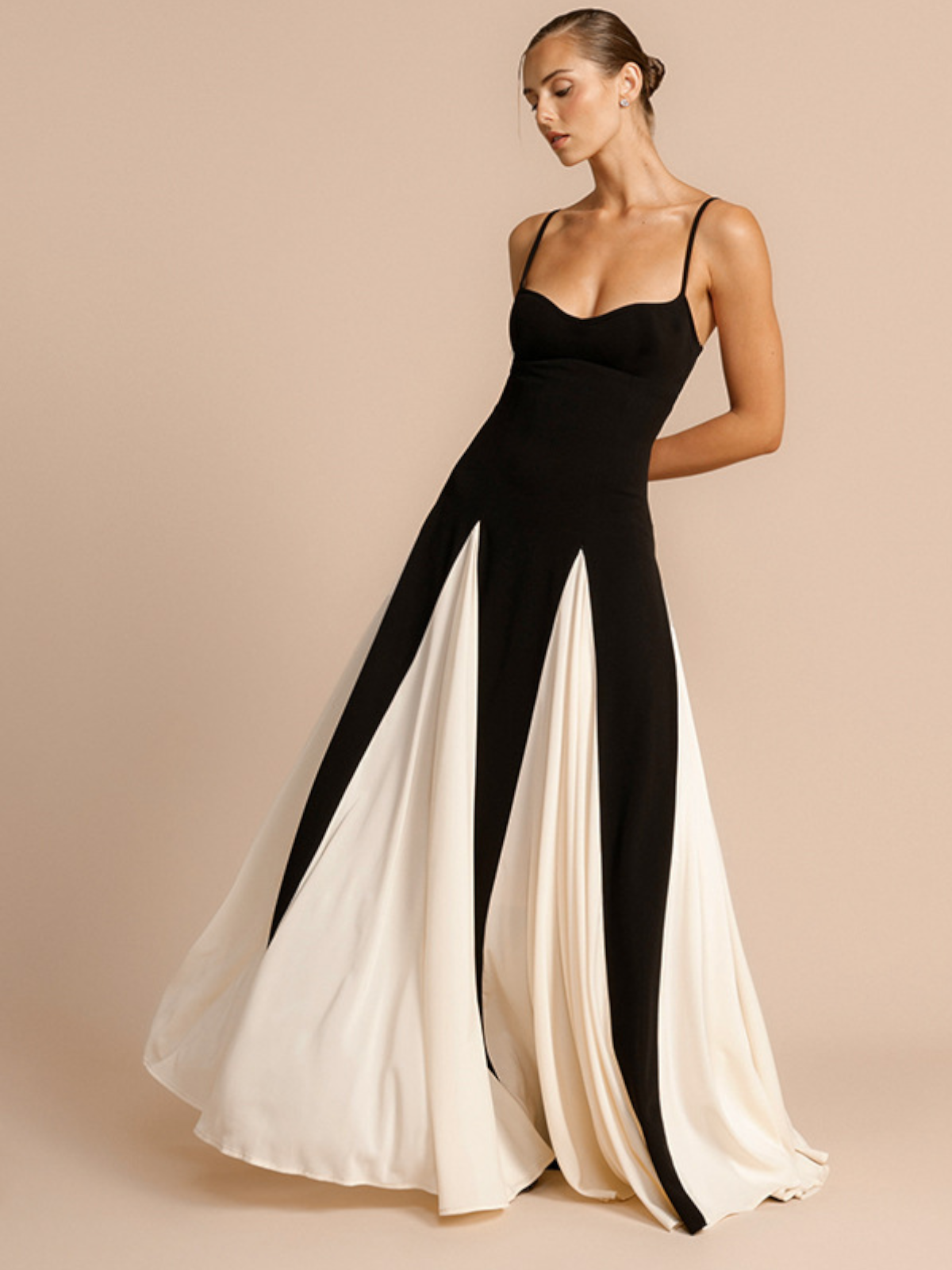 Arden - Bold Block Maxi Dress