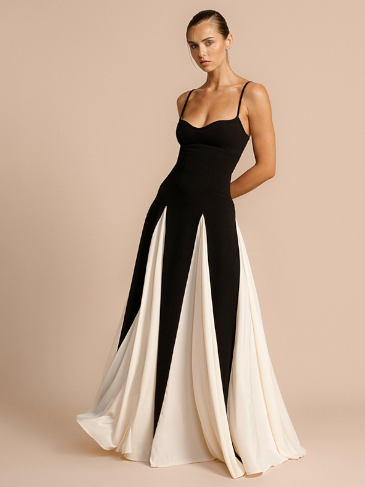 Arden - Bold Block Maxi Dress