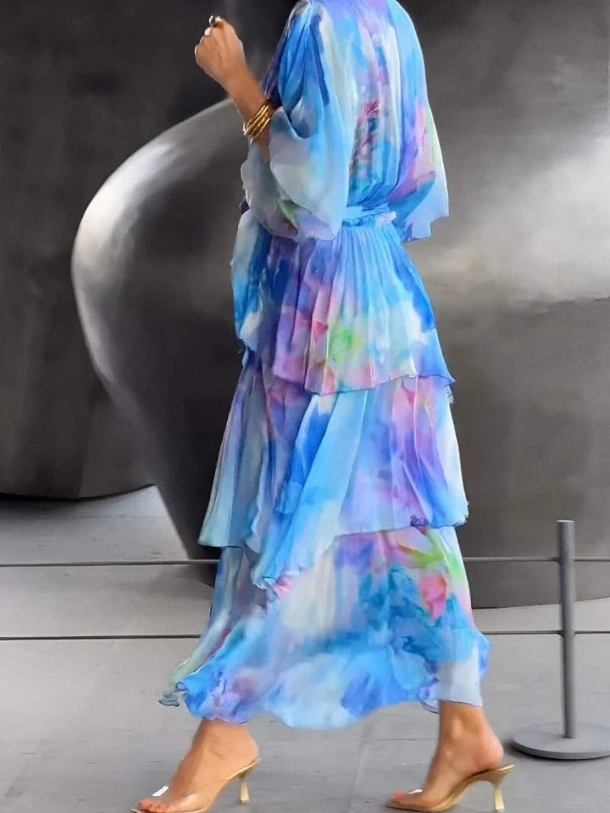 Diana - Stunning V-Neck Dress