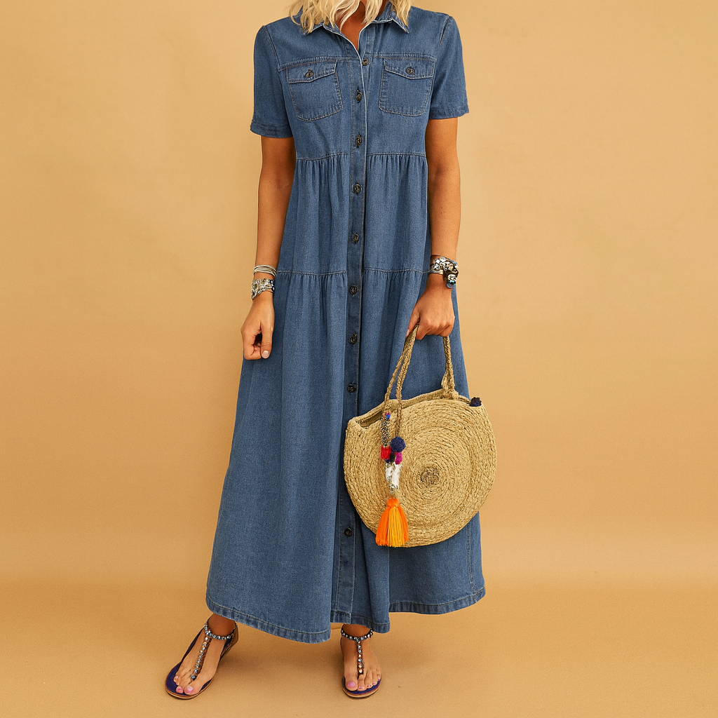 Chiara - Soft Denim Dress