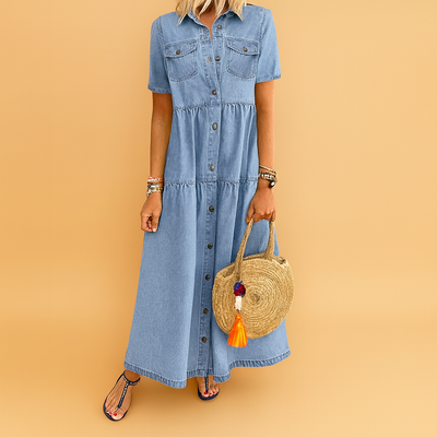 Chiara - Soft Denim Dress