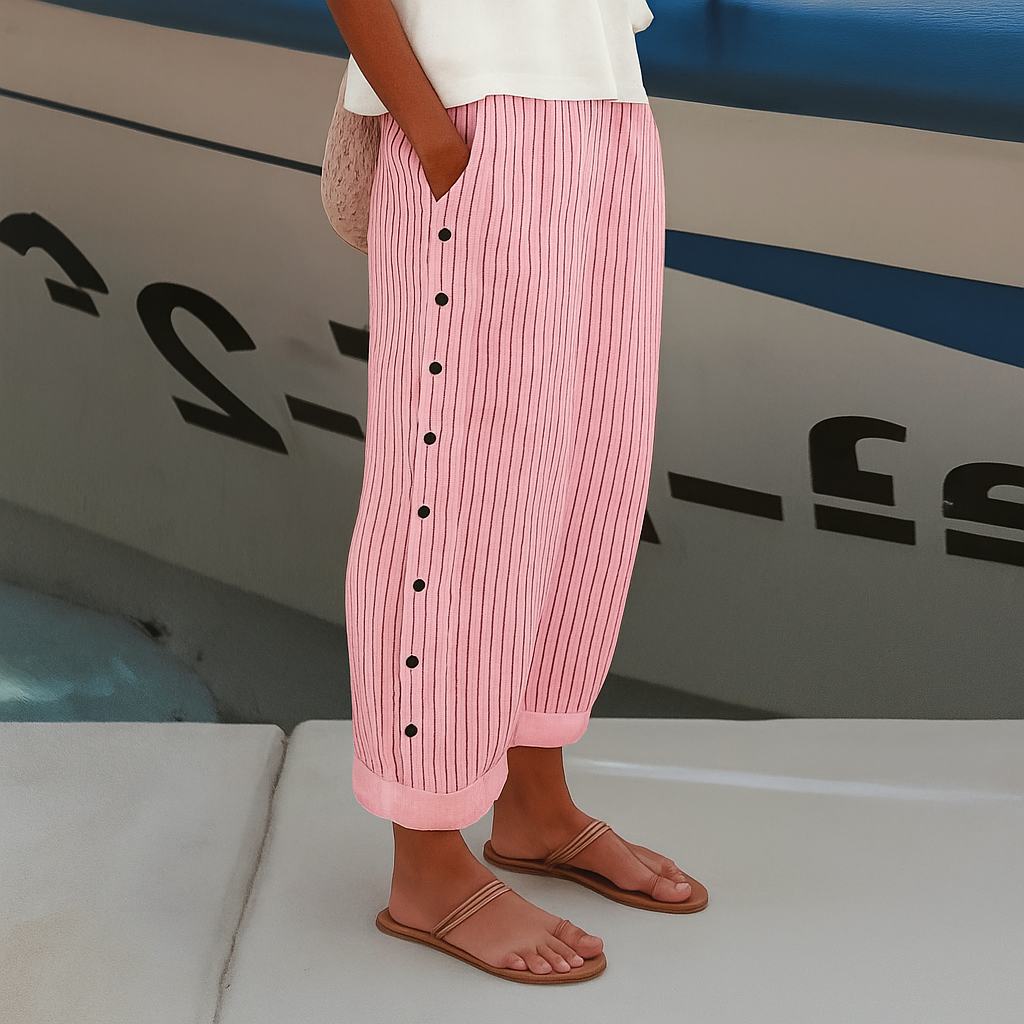 Sandrine – Lightweight Summer Linen Pants